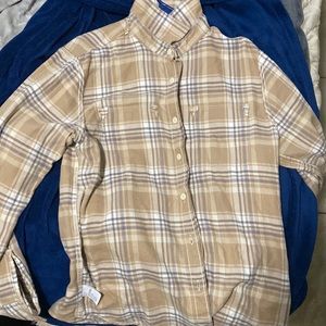 American Eagle Tan Flannel.